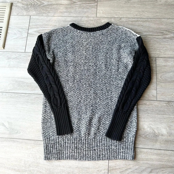 Bianca Nygard Cable Knit  Patchwork Pullover Sweater - Picture 14 of 15